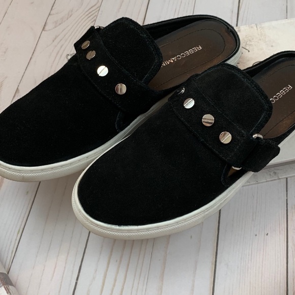 {Rebecca Minkoff} Sonia Suede Stud Slip On Sneaker - Picture 3 of 7